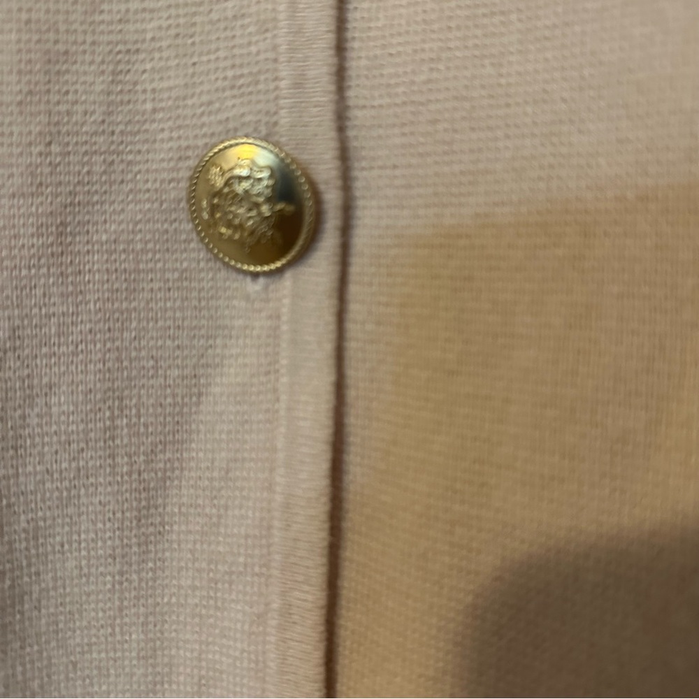 J. Crew Giselle Cardigan Blazer Jacket Merino Cotton Womens Large Cream - Picture 5 of 12
